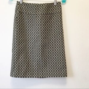 Moschino Made In Italy Wool Blend Pencil Skirt